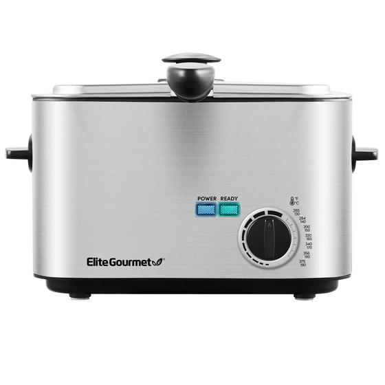 Imagem de Elite Gourmet EAF4617 Fritadeira Elétrica Digital 4Qt Sem Óleo Preto