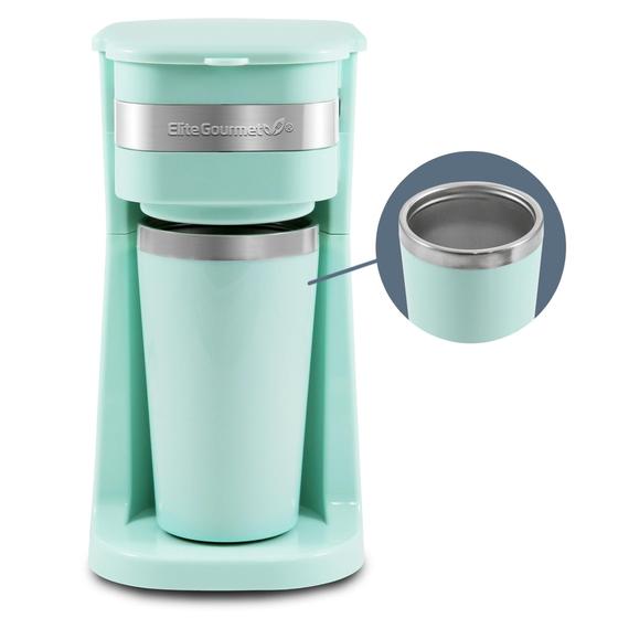 Imagem de Elite Gourmet EHC113M Cafeteira Elétrica Compacta 14oz Menta