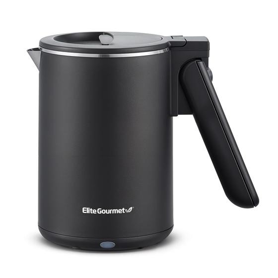 Imagem de Elite Gourmet EKT719 Chaleira Elétrica Viagem Dual Volt 0,6L Preto