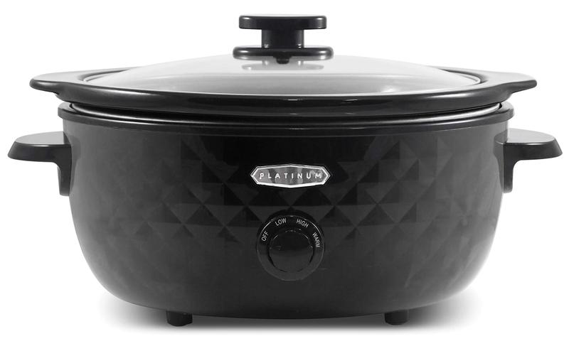 Imagem de Elite Gourmet MST1234BX Slow Cooker Elétrica 6 Qt Preto Grafite