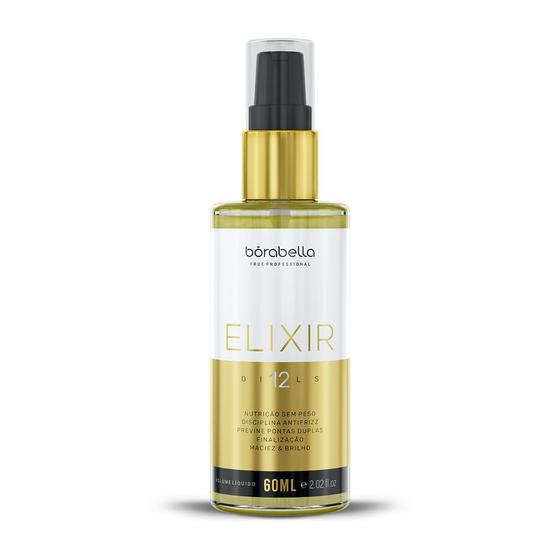 Imagem de Elixir 12 Oils Capilar Borabela Finalizador Profissional 60g