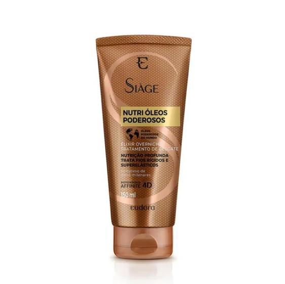 Imagem de Elixir Capilar Tratamento Overnight Siàge Nutri Óleos Poderosos 150ml