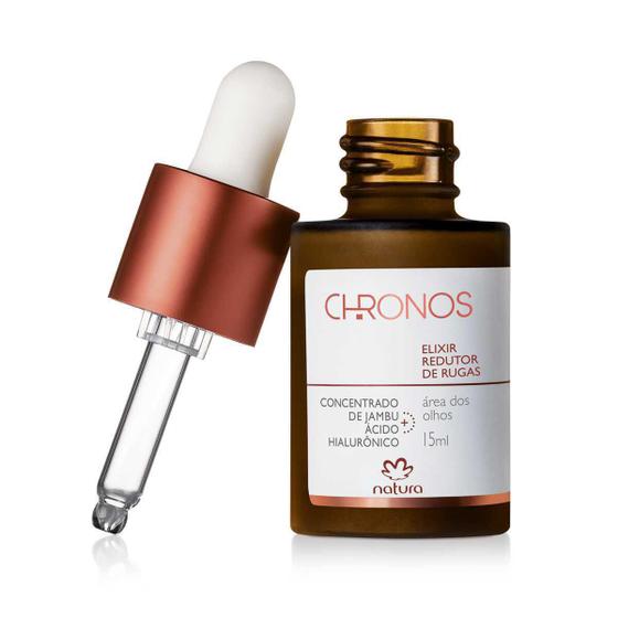 Elixir Redutor De Rugas Chronos 15Ml - Natura - Dermocosmético para os  Olhos - Magazine Luiza