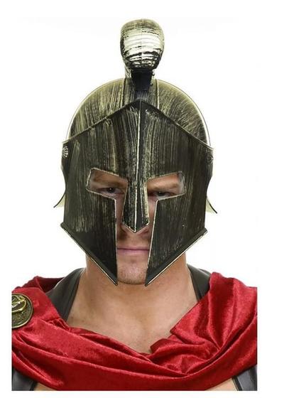 Imagem de Elmo Capacete 300 Gladiador Medieval Romano