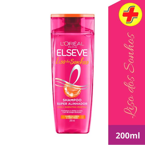 Imagem de Elseve Liso Dos Sonhos Super Alinhador  200ml - Loreal efeito Botox
