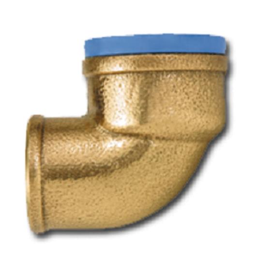 Imagem de Eluma cotovelo elumaplast bronze 25 x 1/2