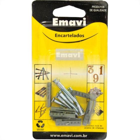 Imagem de Emavi Cart. Parafuso C/Bucha 05 C/09