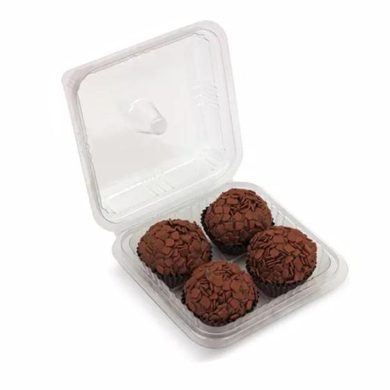 Imagem de Embalagem Articulada com 4 Divisões com 10 un douplast