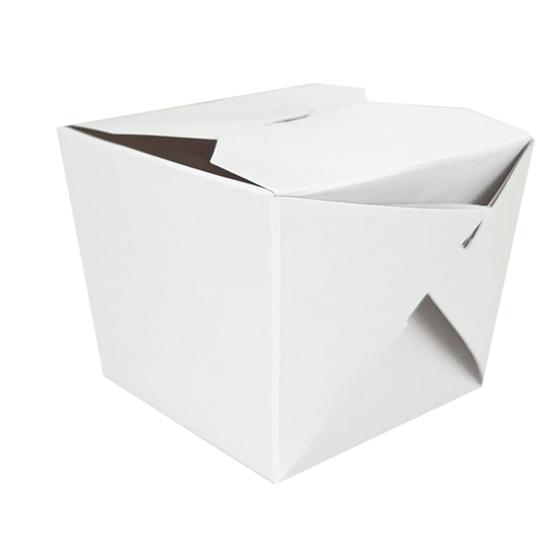 Imagem de Embalagem Caixa Box Branca GG (1000 ml) c/ divisória  - 100 Unidades