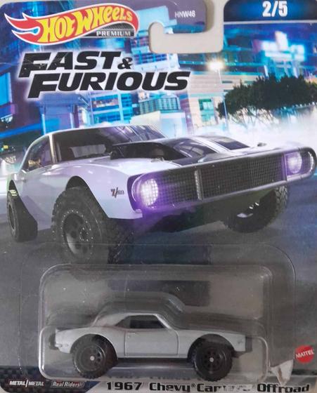 Imagem de *Embalagem danificada* Hot Wheels Fast &amp Furious - 1967 Chevy Camaro OffRoad ( Velozes e Furiosos)