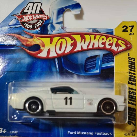 Imagem de *Embalagem danificada* Hot Wheels First Editions - Ford Mustang Fastback