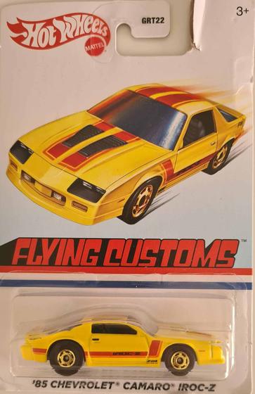 Imagem de *Embalagem danificada* Hot Wheels Flying Customs - '85 Chevrolet Camaro Iroc-Z