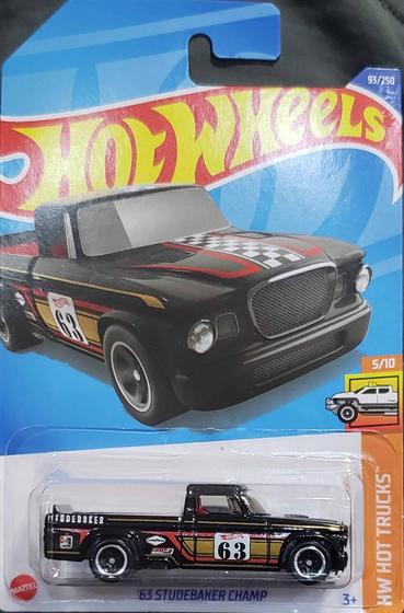 Imagem de *Embalagem danificada* Hot Wheels Hot Trucks - '63 Studebaker Champ