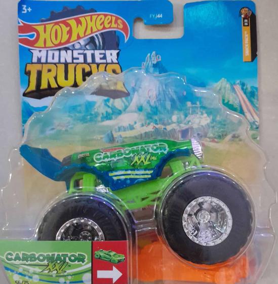 Imagem de *Embalagem danificada* Hot Wheels Monster Trucks - Carbonator