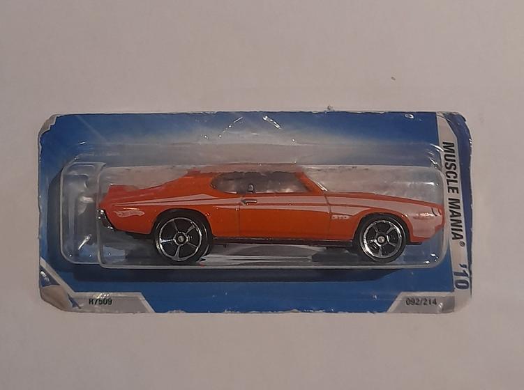 Imagem de *Embalagem danificada* Hot Wheels Muscle Mania - '69 Pontiac GTO Judge