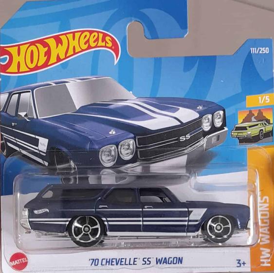 Imagem de *Embalagem danificada* Hot Wheels Wagons - '70 Chevelle SS Wagon