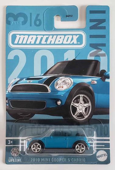 Imagem de *Embalagem danificada* Matchbox - 2010 Mini Cooper S Cabrio