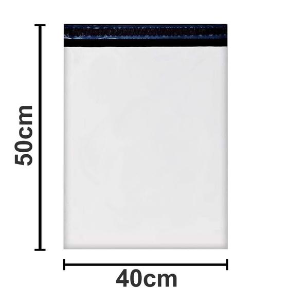 Imagem de Embalagem G Saco Plástico Envelope Segurança 40x50cm 200 Uni