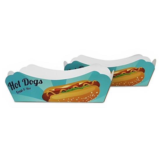 Imagem de Embalagem Hot Dog Retrô -100 Unidades