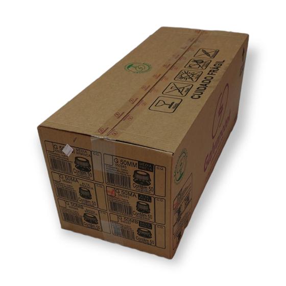 Imagem de Embalagem para 1,7Kg G50MA Preta com Tampa Alta Galvanotek  c/50 un