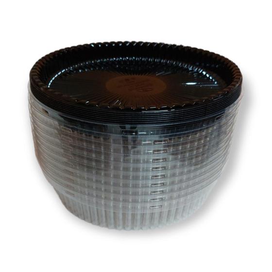 Imagem de Embalagem para  700g G32MB Preta com Tampa Baixa Galvanotek  c/10 un