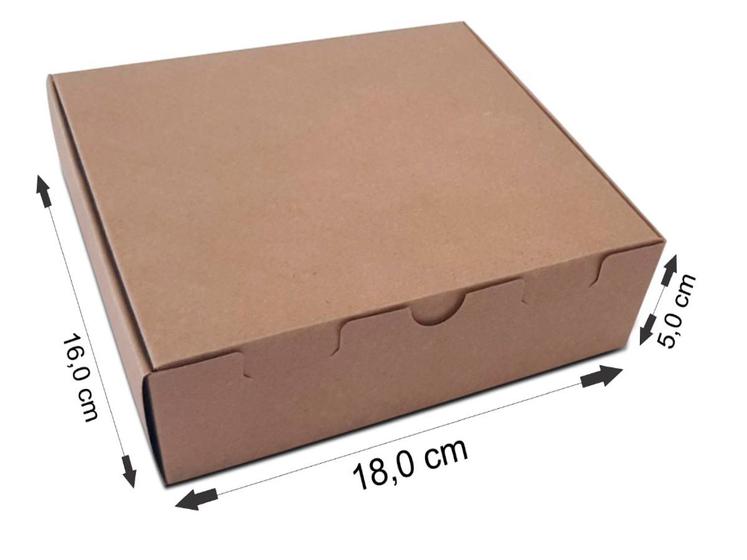 Imagem de Embalagem Para Delivery - Ref03 - 18x16x05 - 50 Un