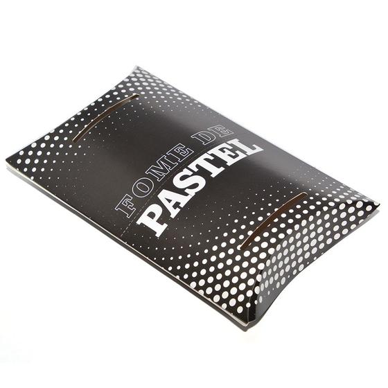 Imagem de Embalagem para Pastel - Pacote com 100 unidades (Pastel Black - Preta)