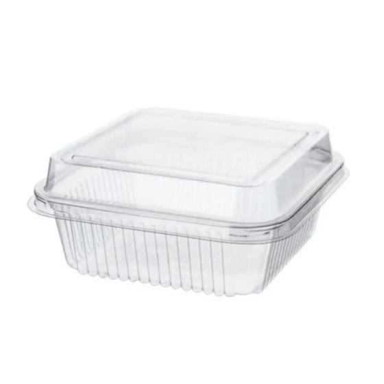 Imagem de Embalagem quadrada G650 Galvanotek para doces sobremesas e bolo no pote 200ml com 100 unidades