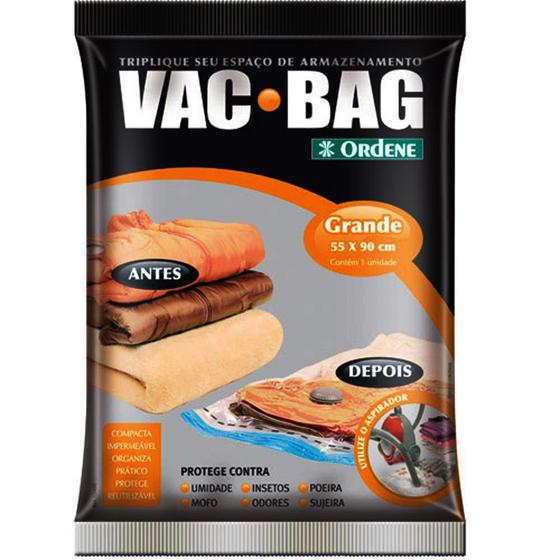 Imagem de Embalagem Vac Bag  55 x 90 Saco para Armazenagem Impermeavel Grande
