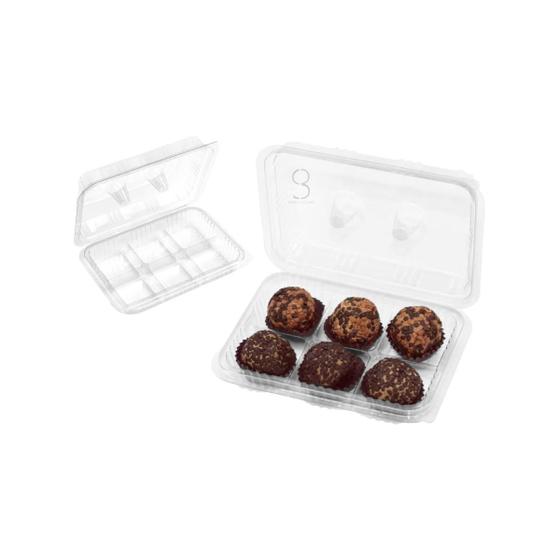 Imagem de Embalagens Para 6 Brigadeiros E Bombons Gourmet 100 Unid