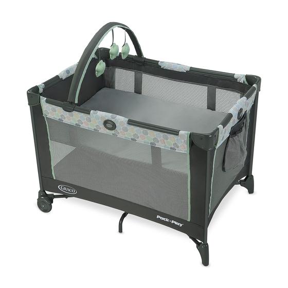 Imagem de Embale Playard Graco e Play On The Go Emersyn com berço