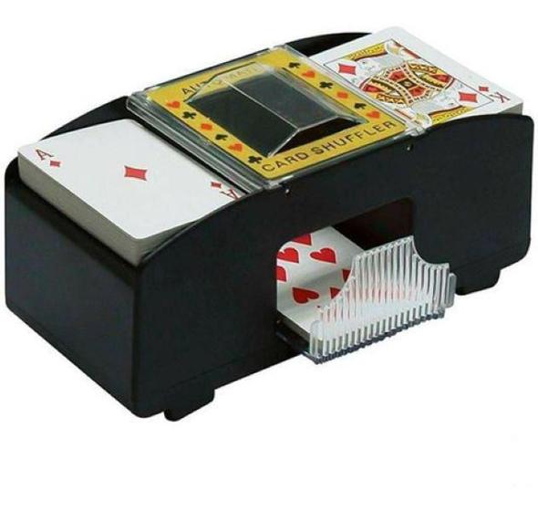 Embaralhador Misturador Cartas Baralho Automático 2 Decks - Card ...
