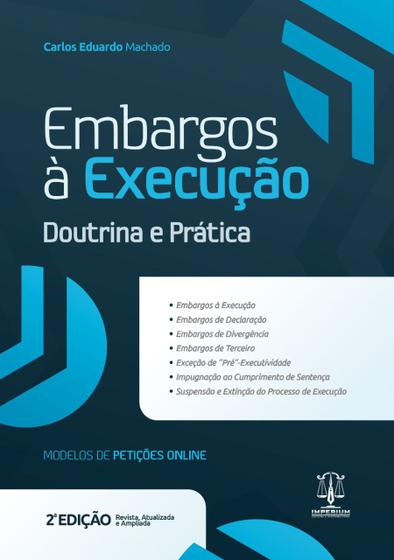 Imagem de EMBARGOS À EXECUÇÃO - 2ª Edição
