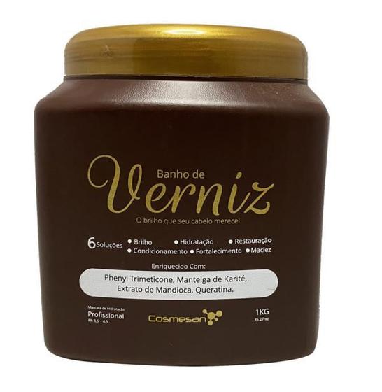 Imagem de Embelezamento De Verniz Hidratação Intensa Cosmesan - 1 Kg