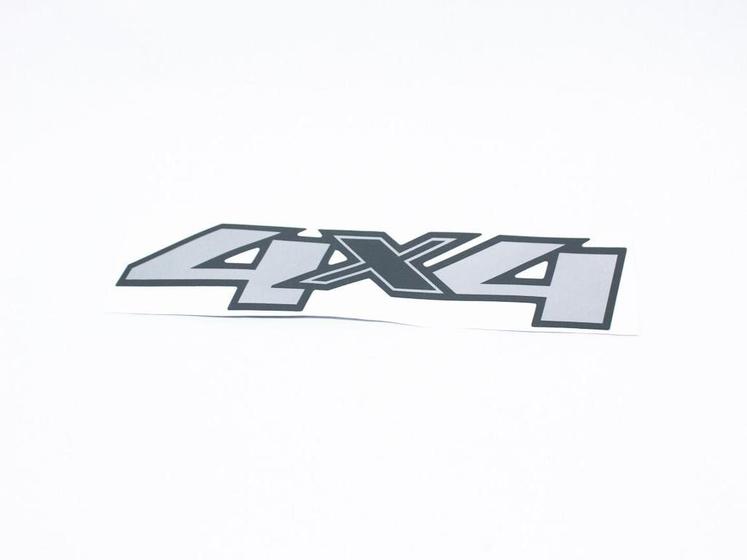 Imagem de Emblema '4x4' s10 12/... grafite/prata