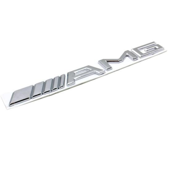 Imagem de Emblema Adesivo Amg Mercedes Benz A B C E S Slk Sl Metal