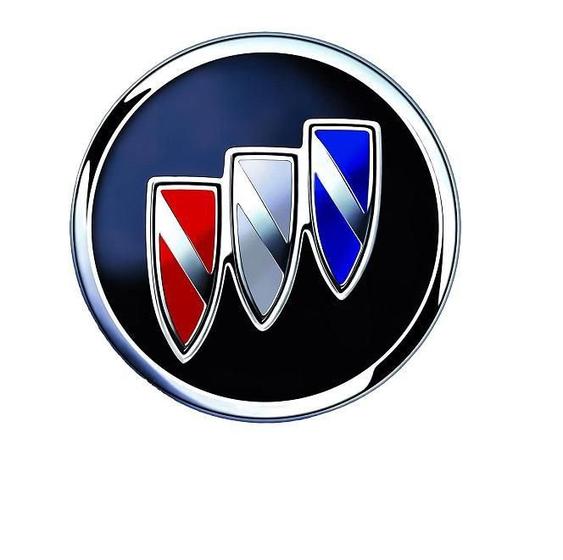 Imagem de Emblema Adesivo Buick Chave Aluminio 14Mm