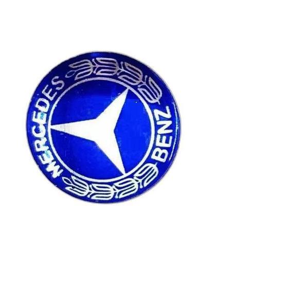 Imagem de Emblema Adesivo Chave Mercedes 14Mm Aluminio