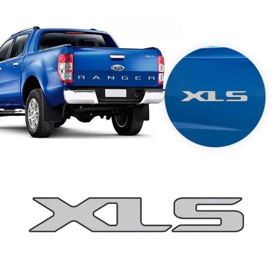 Imagem de Emblema Adesivo Ford Ranger XLS Grafite P