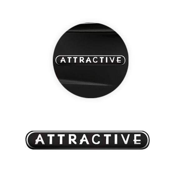 Imagem de Emblema Adesivo Resinado Fiat Attractive