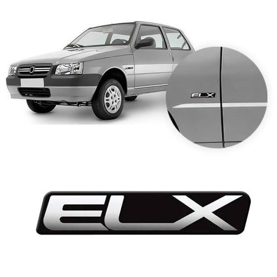 Imagem de Emblema Adesivo Resinado Fiat Uno ELX