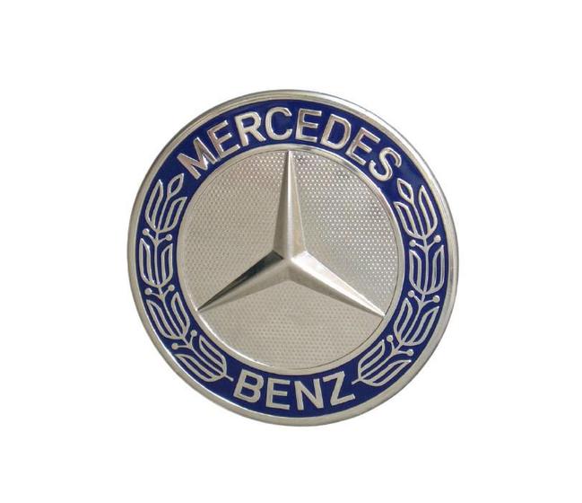 Imagem de Emblema Adesivo Volante 52Mm Mercedes Benz Alumínio