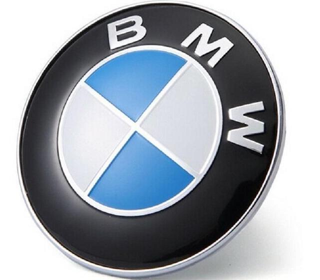 Imagem de Emblema Bmw Logo Traseiro Cromado 74 Mm Series 3 5 7 8 X1