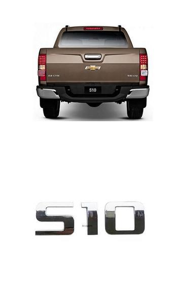 Imagem de Emblema Chevrolet S10 2012 À 2017 Cromado Grande