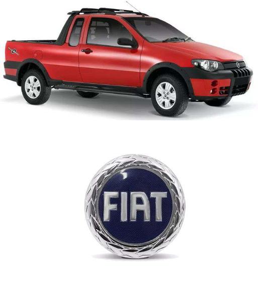 Imagem de Emblema da Grade da Fiat Strada Adventure 2006