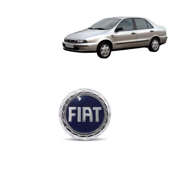 Imagem de Emblema da Grade Fiat Marea 2002 a 2008 Vermelho Adesivo