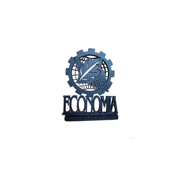 Imagem de Emblema De Mesa, Símbolo Profissão Economia Formatura