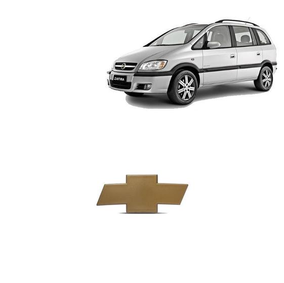 Imagem de Emblema Dianteiro Chevrolet Zafira Dourado Adesivo