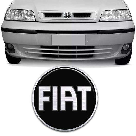 Imagem de Emblema Dianteiro Palio Siena 2001/2003 Fiat Black Piano