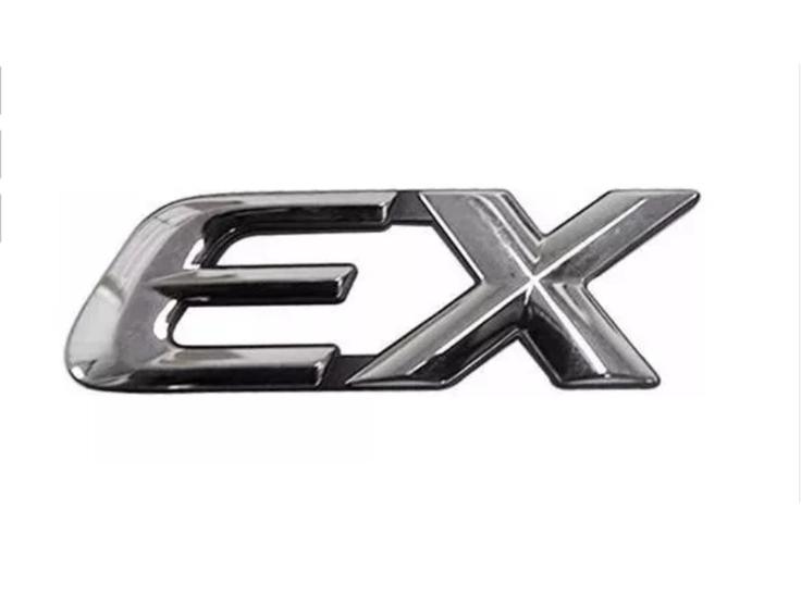 Imagem de Emblema Ex Letreiro Cromado Linha Honda Civic